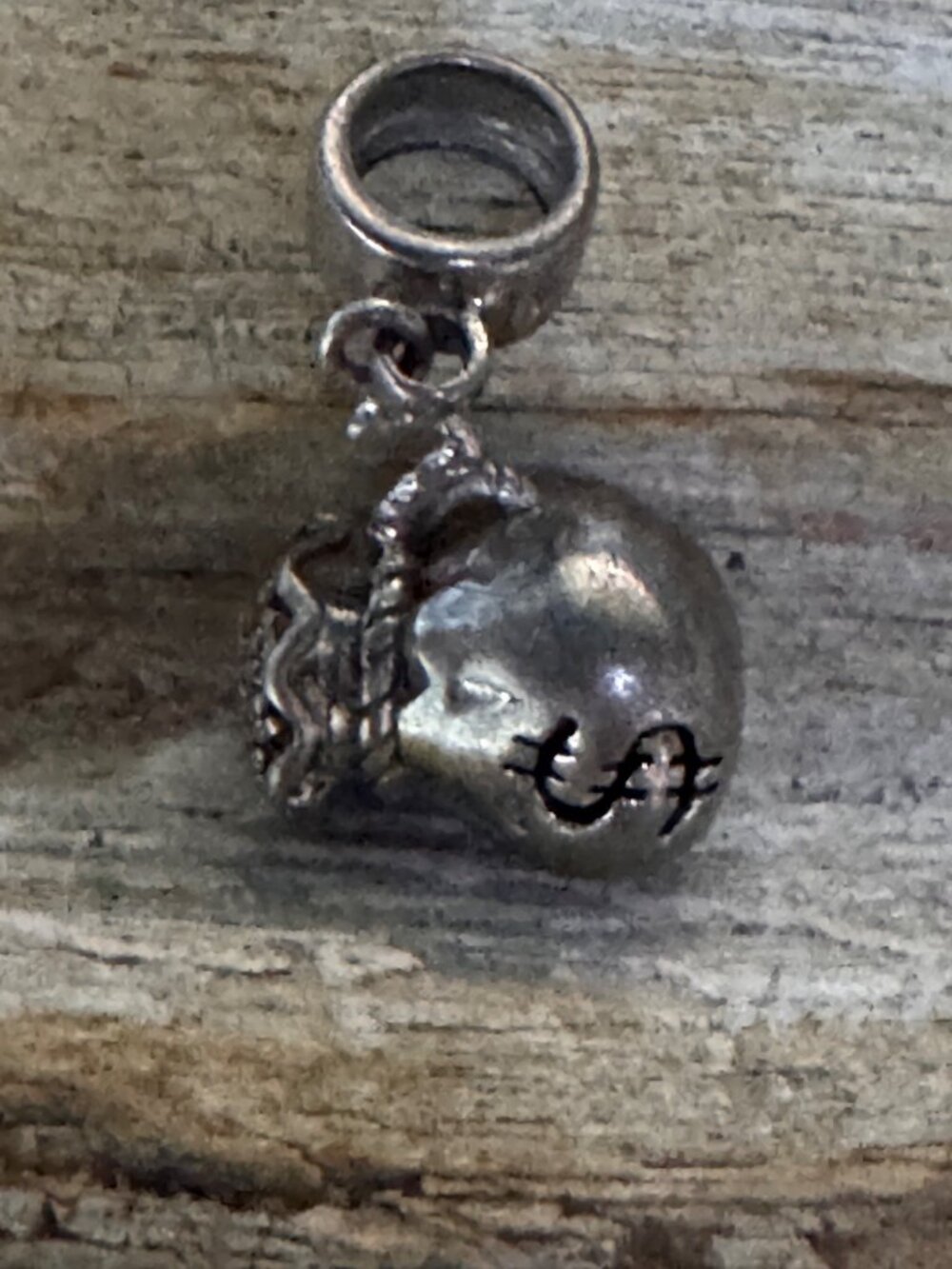 Sterling Silver Money Bag Elephant Charm Pendant 925 Good Luck Prosperity 1” - Picture 6 of 6